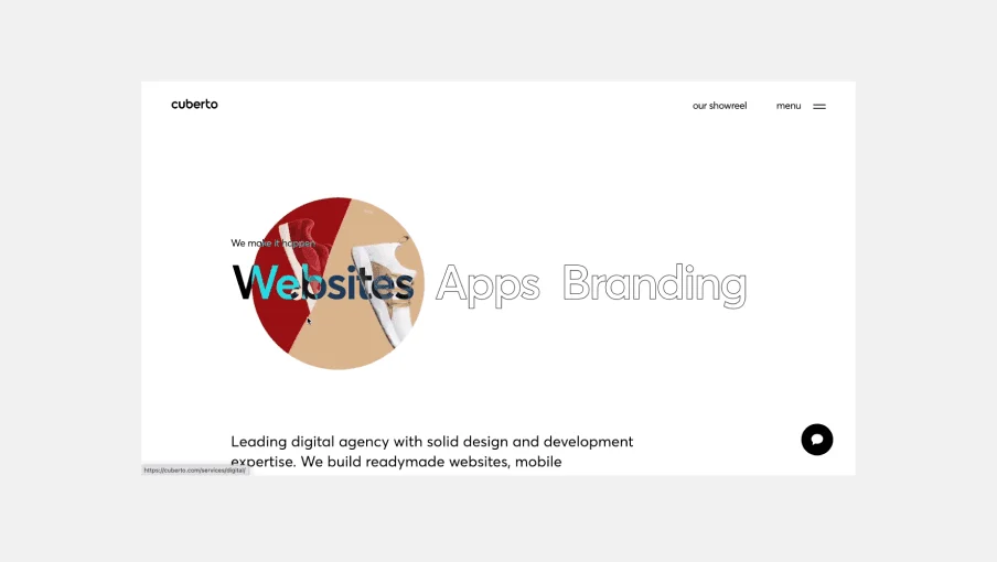 Cuberto Mouse Follower